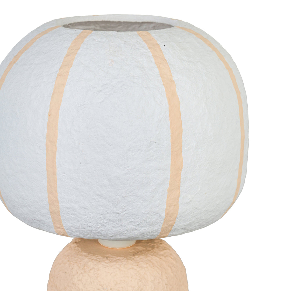Margate Cotton Mache Table Lamp