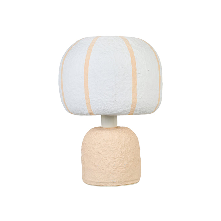 Margate Cotton Mache Table Lamp