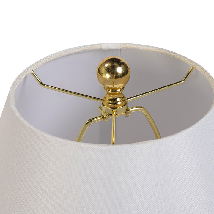 Sardine White &amp;amp; Blue Ceramic Table Lamp