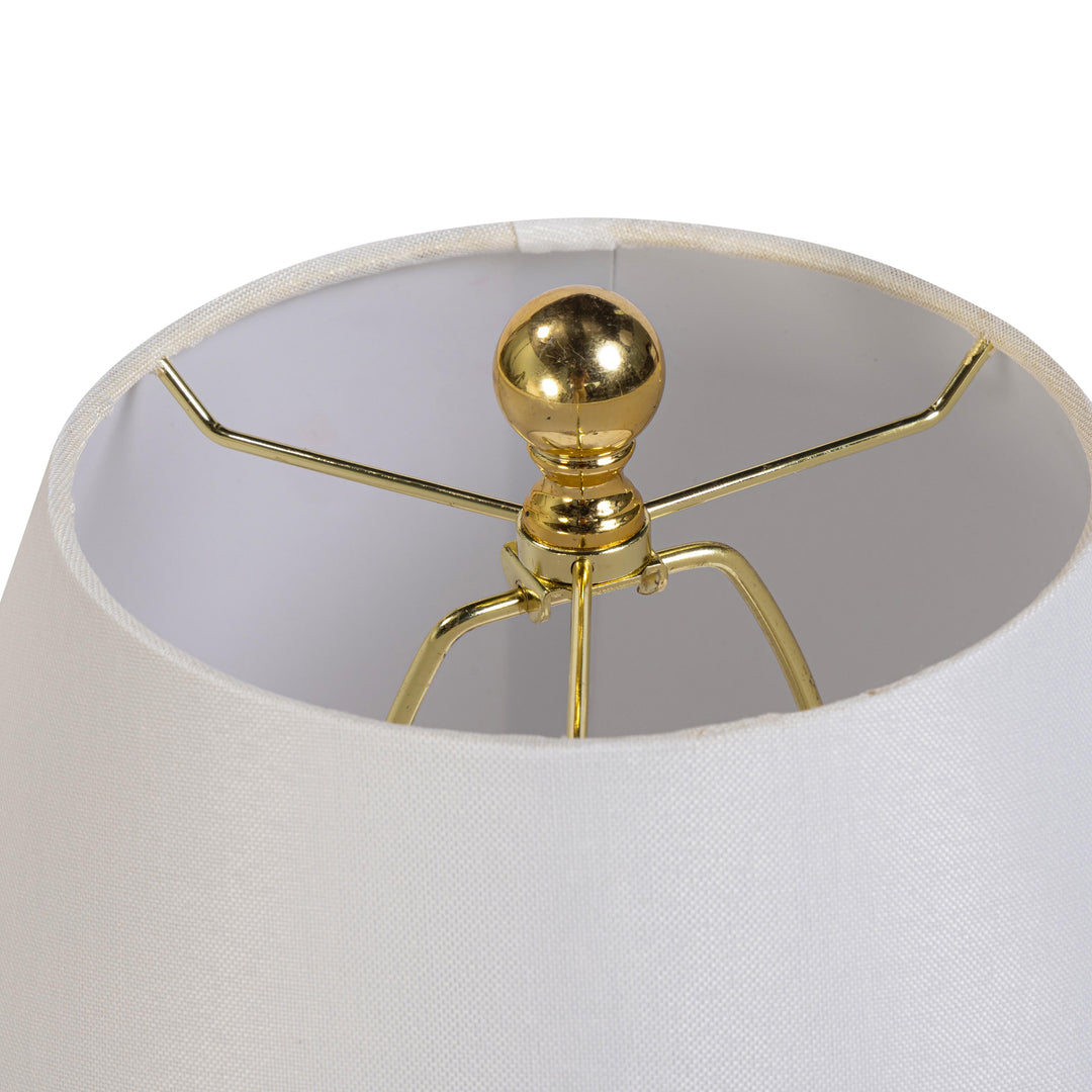 Sardine White &amp; Blue Ceramic Table Lamp