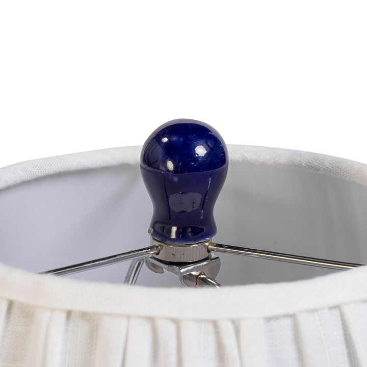 Diana Blue &amp;amp; White Table Lamp