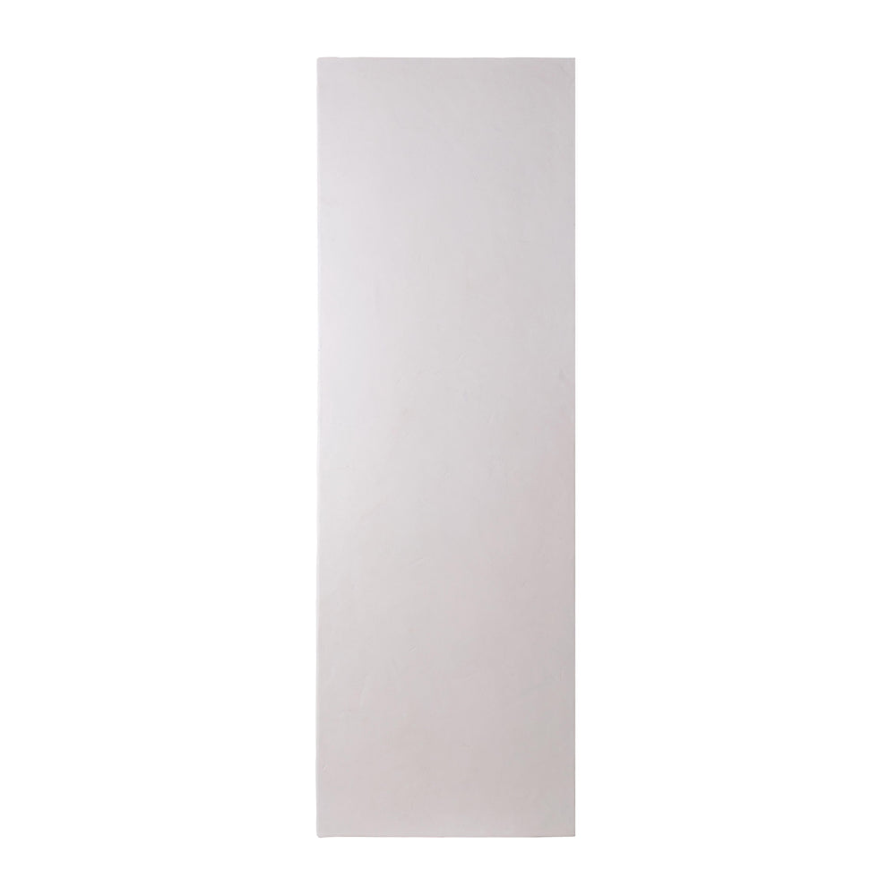 Dayana 68.5" White Faux Plaster Desk