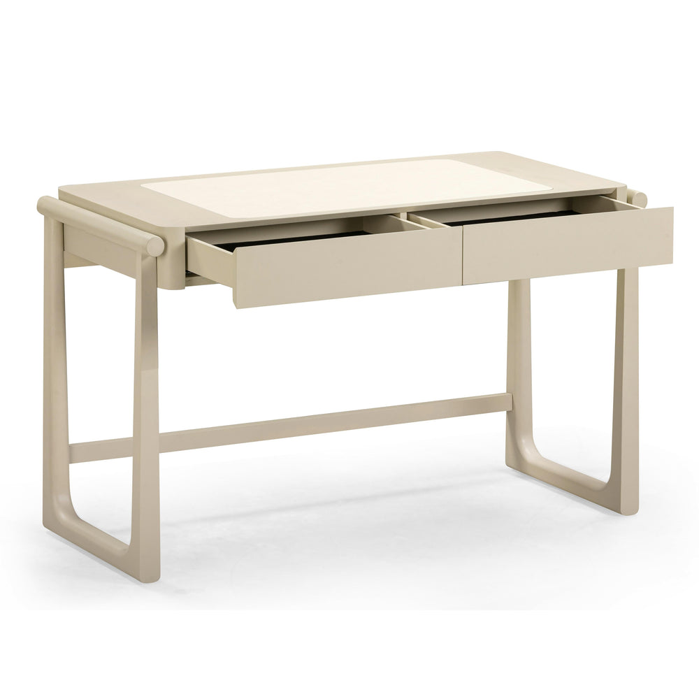 Alfalfa 52" Taupe 2-Drawer Desk