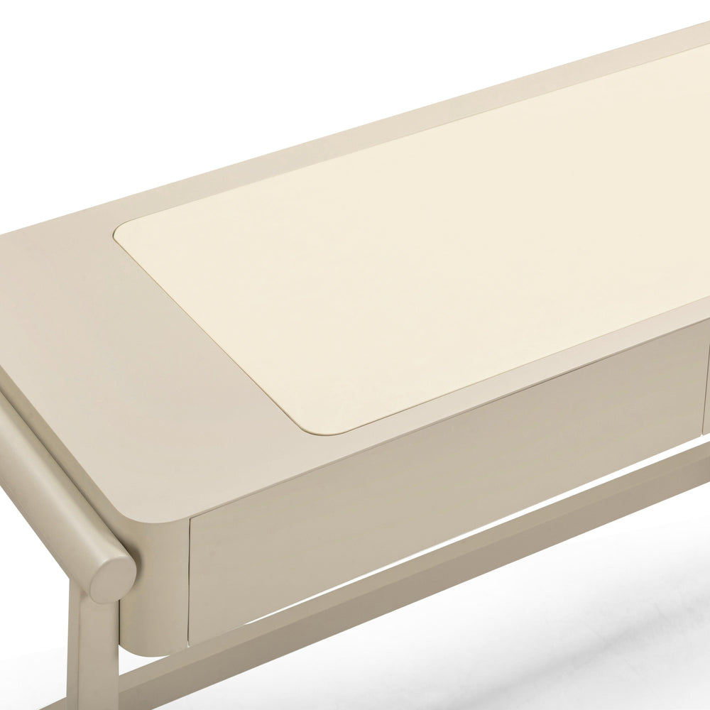 Alfalfa 52" Taupe 2-Drawer Desk