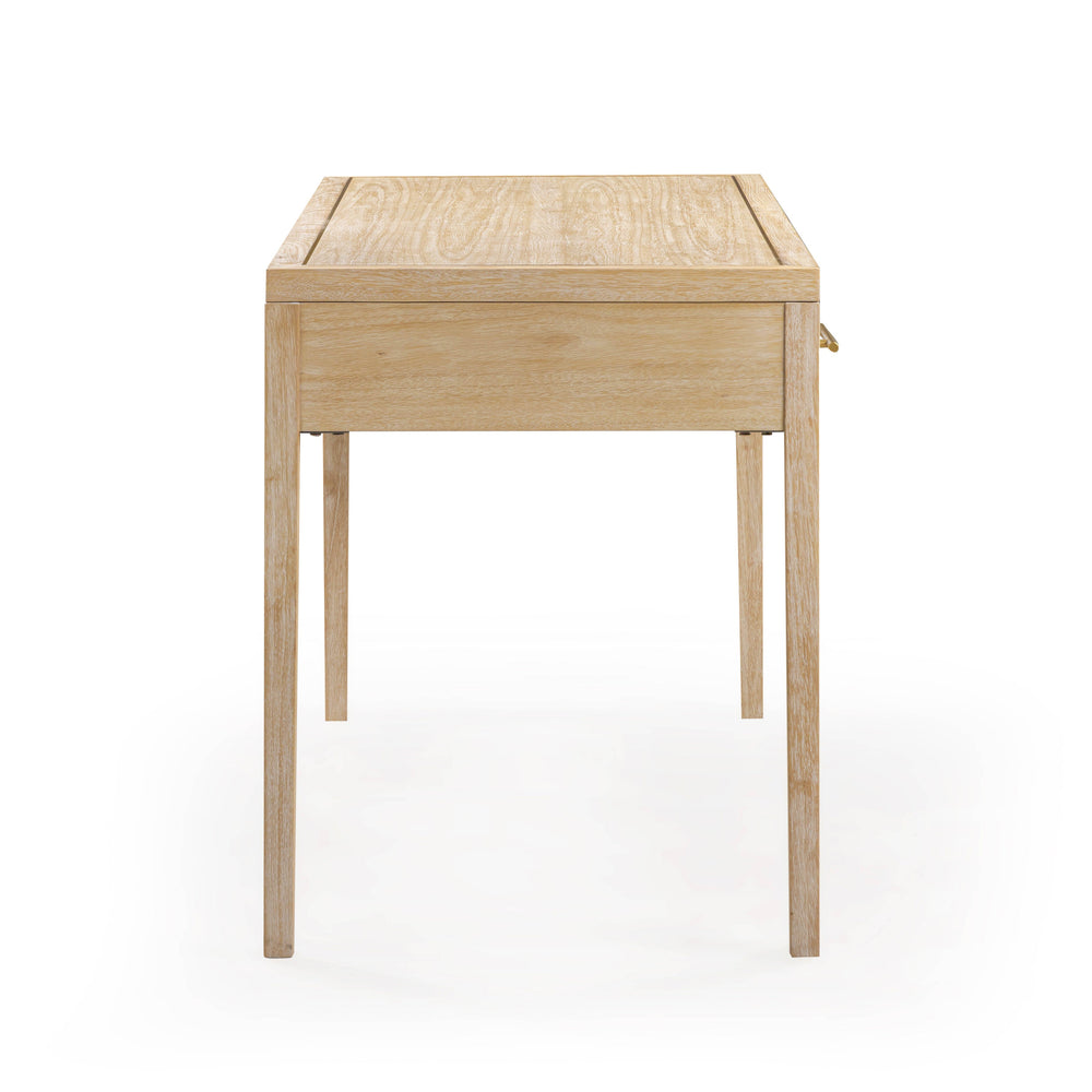 Hera 62" Natural Washed Executive Desk