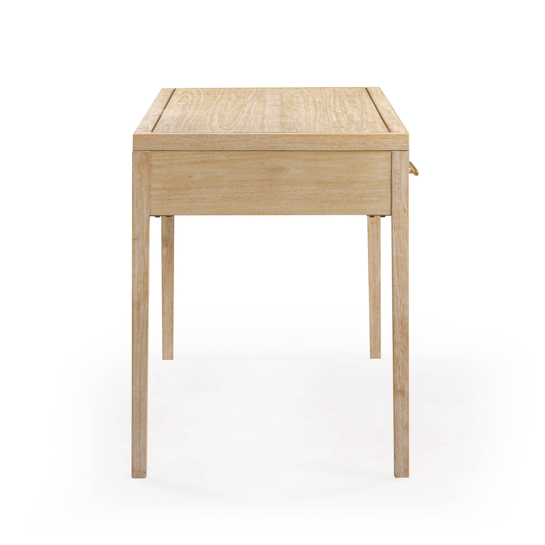 Hera 62" Natural Washed Executive Desk