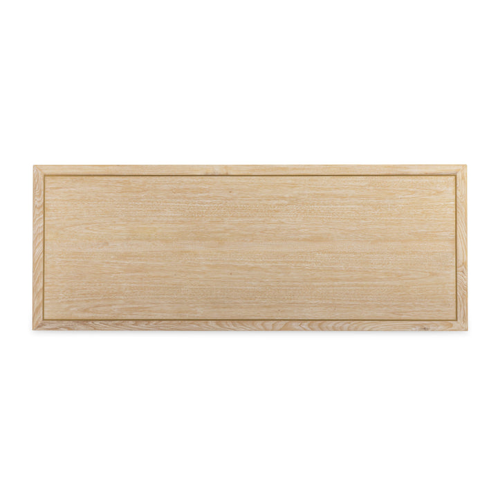 Hera 62" Natural Washed Executive Desk