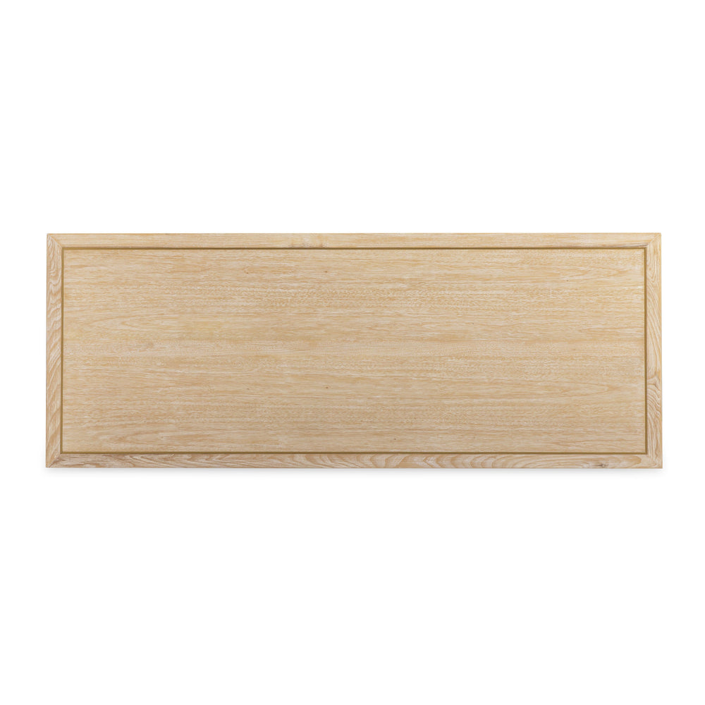 Hera 62" Natural Washed Executive Desk