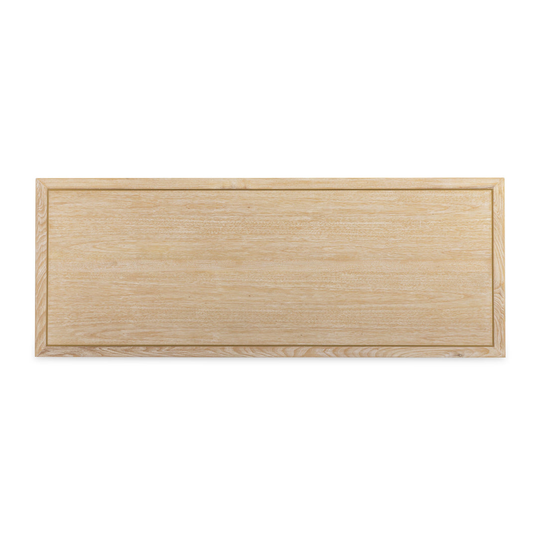 Hera 62" Natural Washed Executive Desk