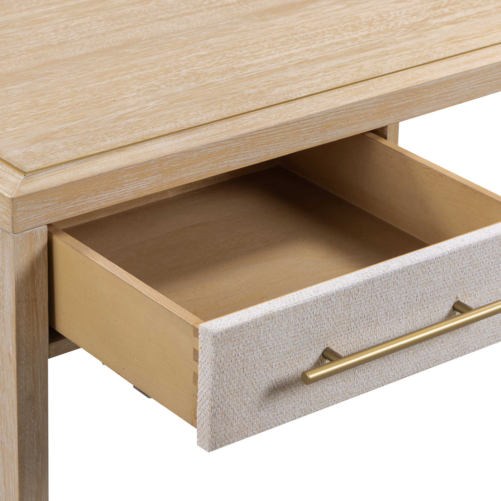 Hera 62" Natural Washed Executive Desk