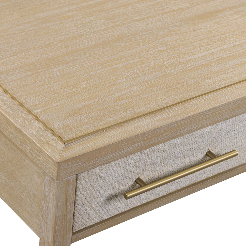 Hera 62" Natural Washed Executive Desk