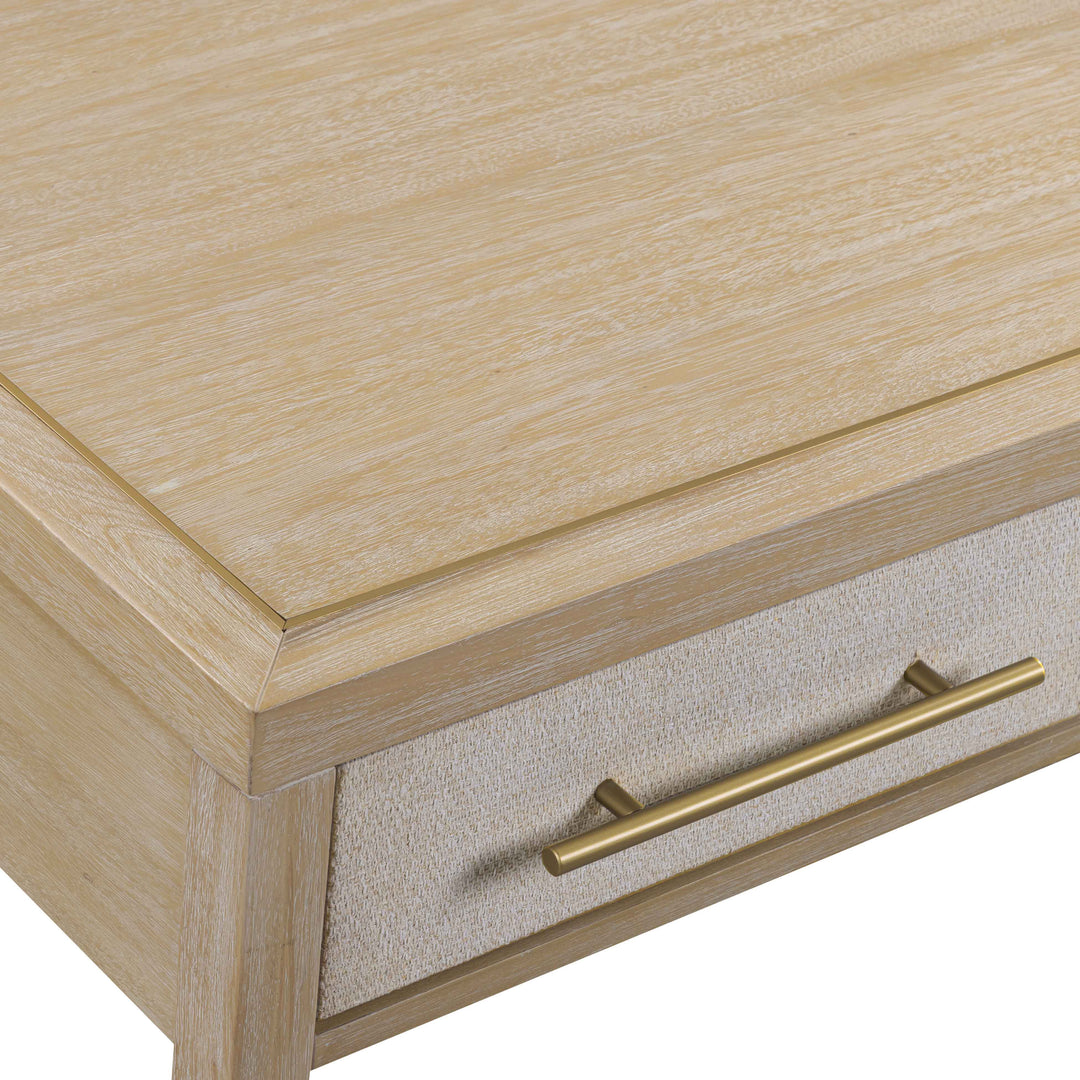 Hera 62" Natural Washed Executive Desk