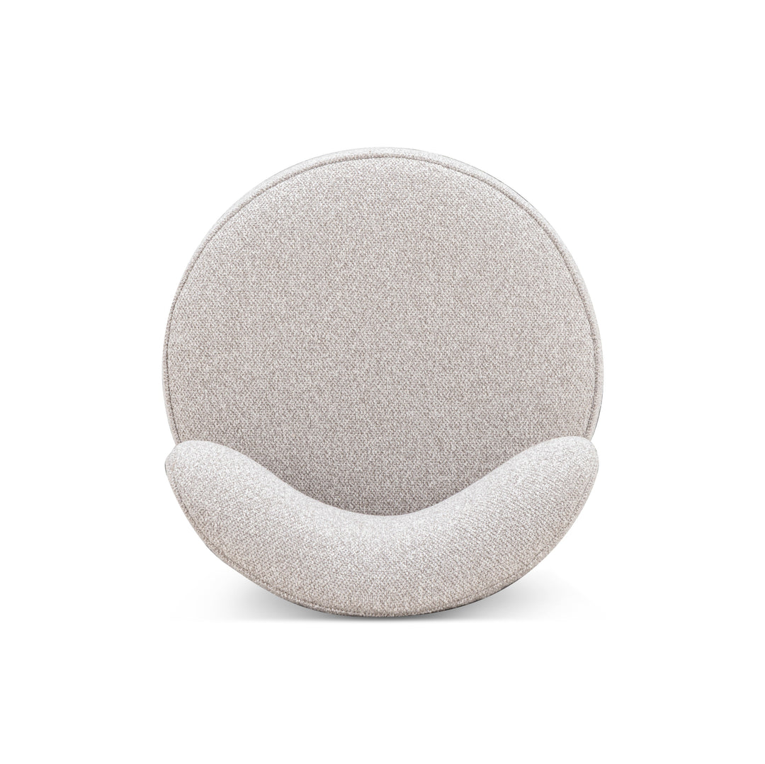 Amaya Grey Textured Performance Fabric Swivel Desk Chair