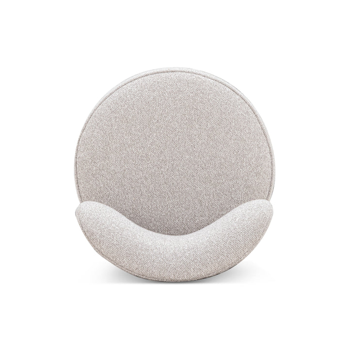 Amaya Grey Textured Performance Fabric Swivel Desk Chair