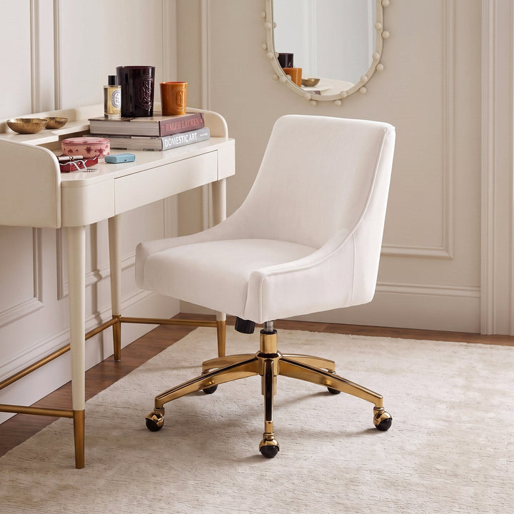 Beatrix Performance Velvet Office Swivel Chair