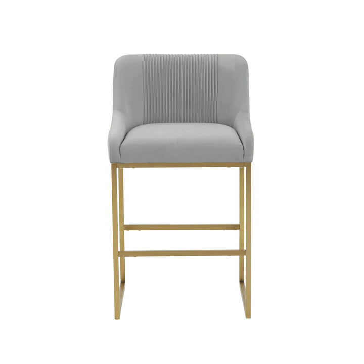 Lisa Pleated Performance Velvet Dining Chair by Inspire Me! Home Decor