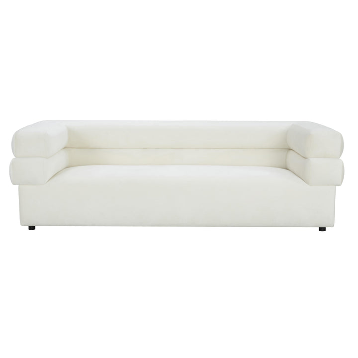 Elsa 98" Performance Fabric Sofa by Inspire Me! Home Decor