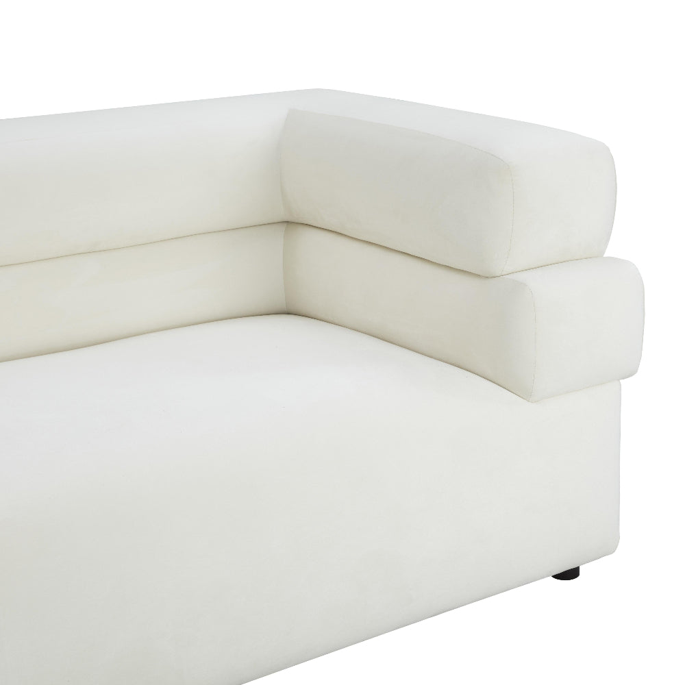 Elsa 98" Performance Fabric Sofa by Inspire Me! Home Decor