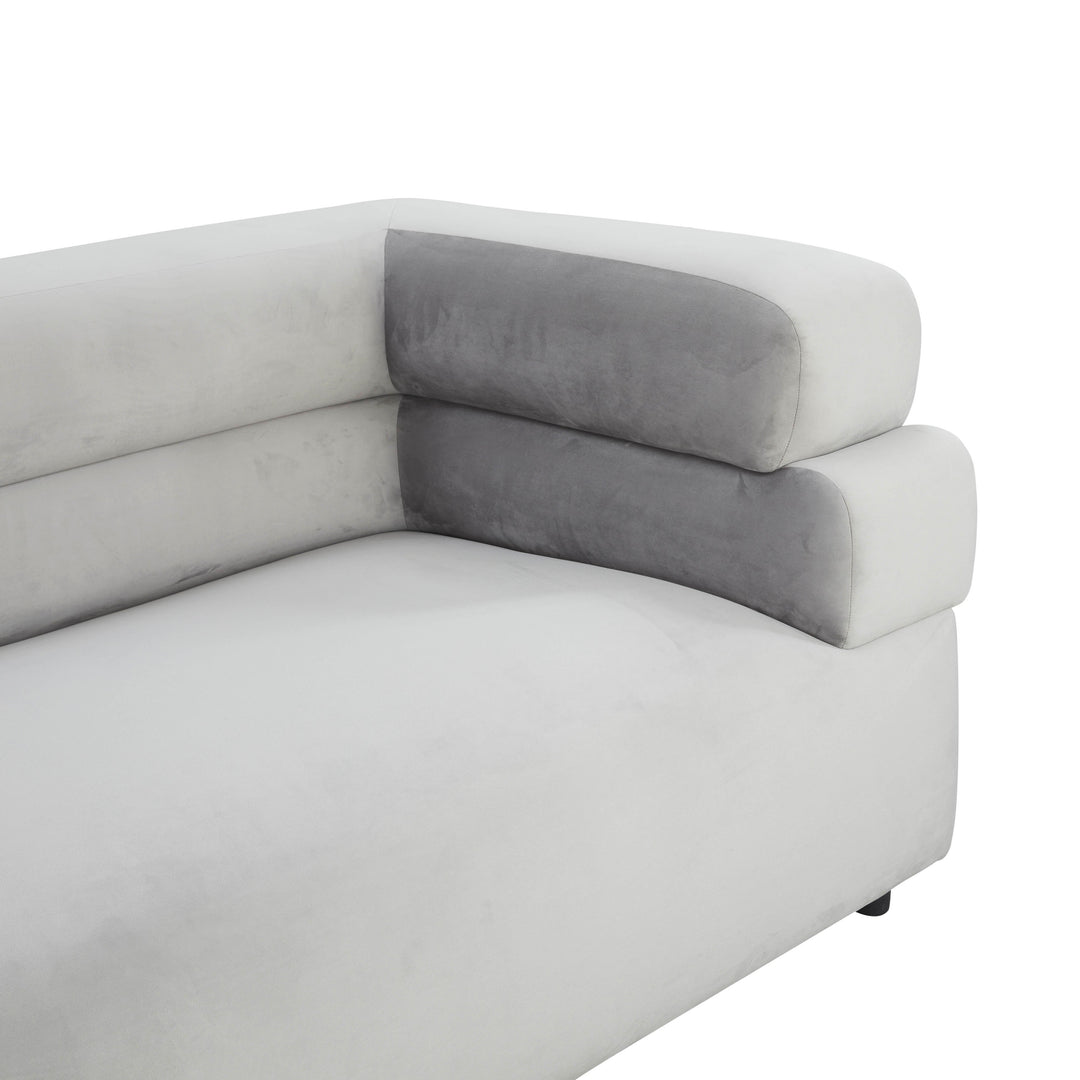 Elsa 98" Performance Fabric Sofa by Inspire Me! Home Decor