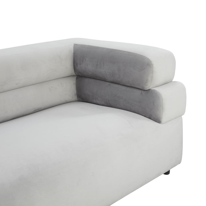 Elsa 98" Performance Fabric Sofa by Inspire Me! Home Decor