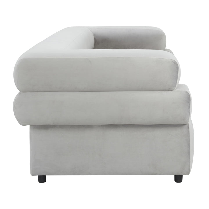 Elsa 98" Performance Fabric Sofa by Inspire Me! Home Decor