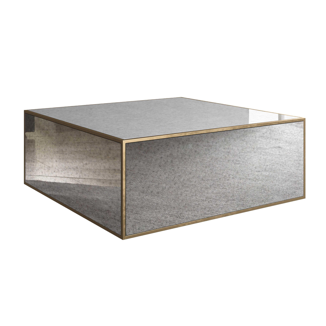 Lana Mirrored Coffee Table by Inspire Me! Home Decor (43"-48")