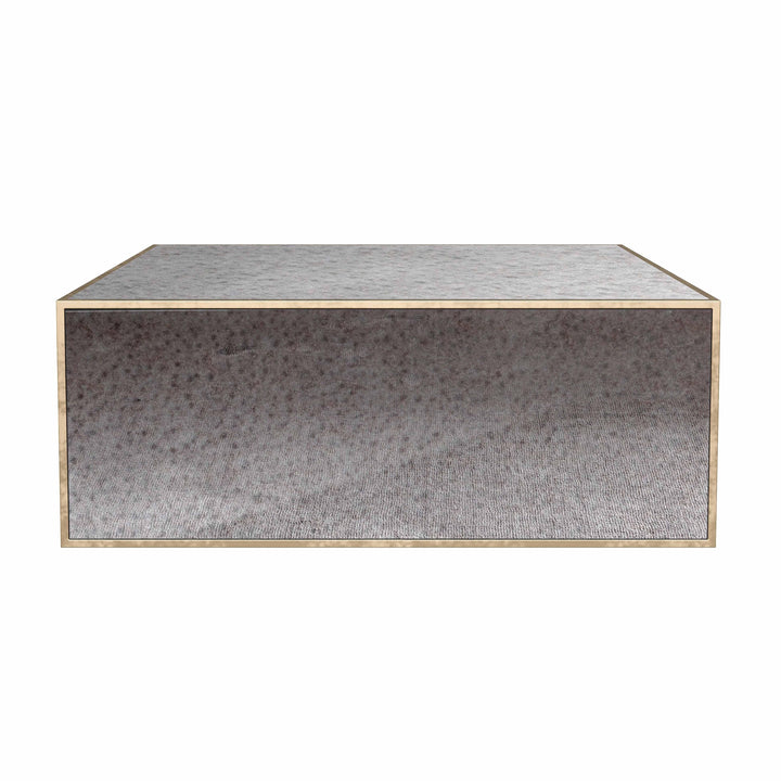 Lana 48" Mirrored Square Coffee Table by Inspire Me! Home Decor