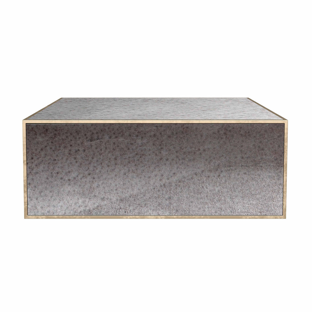 Lana 48" Mirrored Square Coffee Table by Inspire Me! Home Decor