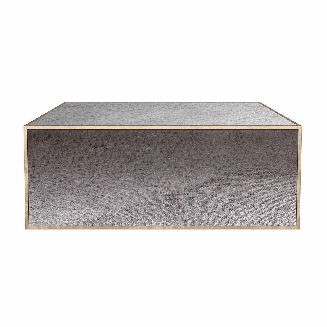 Lana 48" Mirrored Square Coffee Table by Inspire Me! Home Decor