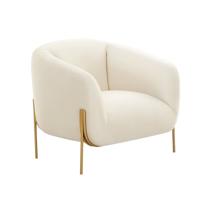 Kandra Performance Velvet Accent Chair by Inspire Me! Home Decor