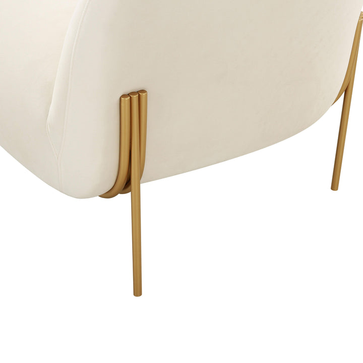 Kandra Performance Velvet Accent Chair by Inspire Me! Home Decor