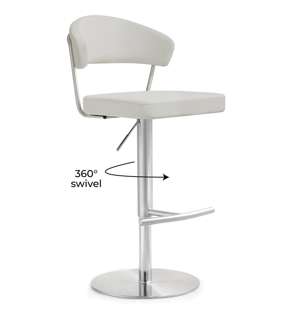 Cosmo Performance Vegan Leather Adjustable Stool