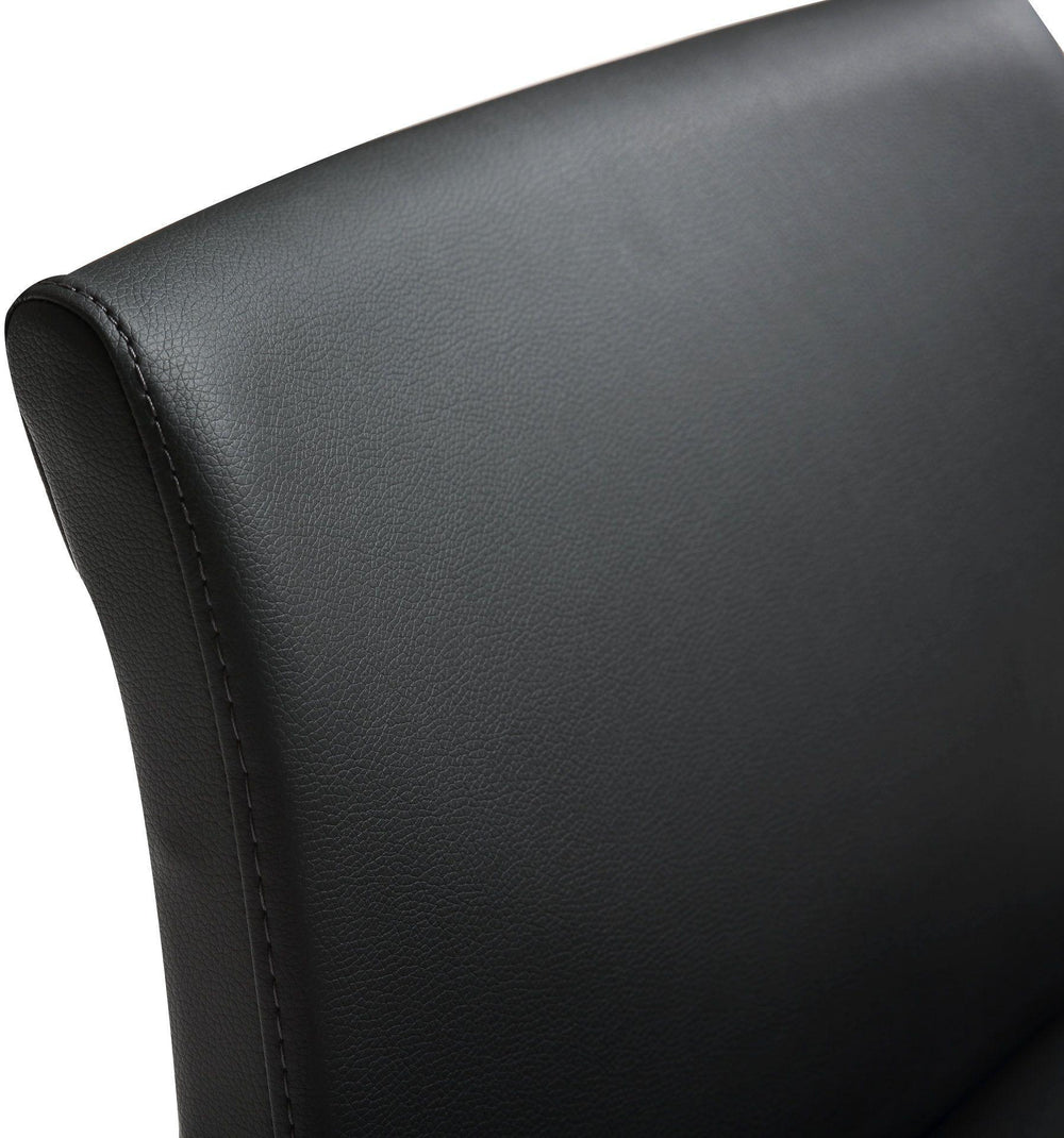 Denmark Performance Vegan Leather Stool with Gold Base - Set of 2