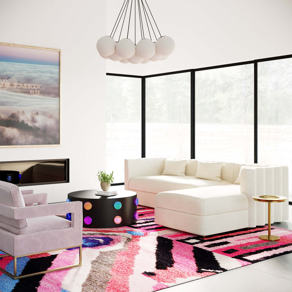 Callie 2-Piece Performance Velvet L-Shaped Sectional