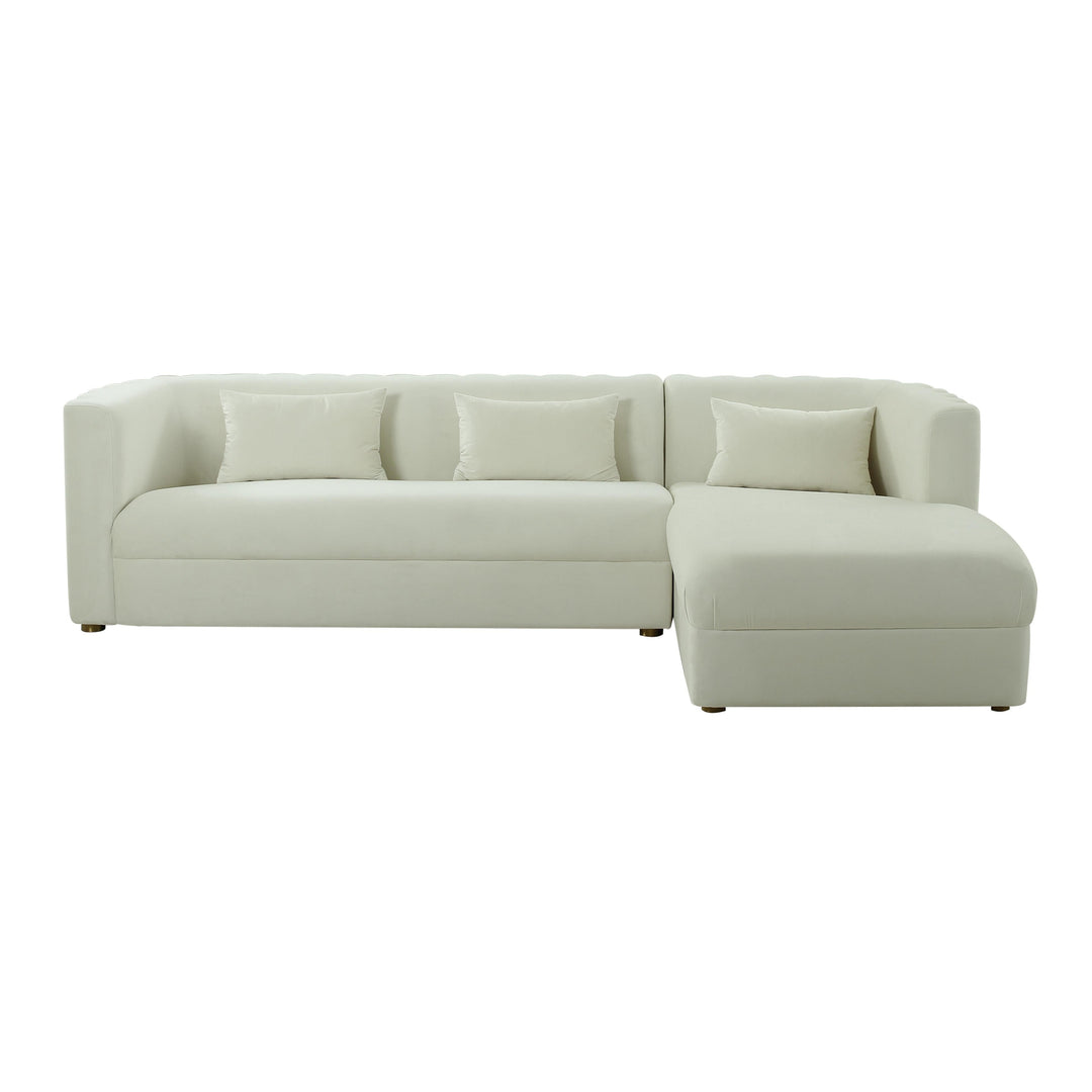 Callie 2-Piece Performance Velvet L-Shaped Sectional