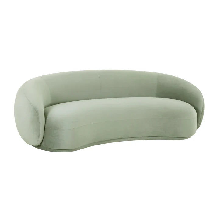 Kendall 90" Velvet Sofa - Moss Green