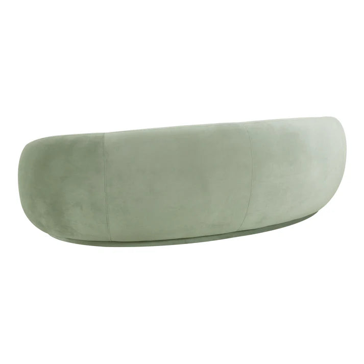Kendall 90" Velvet Sofa - Moss Green
