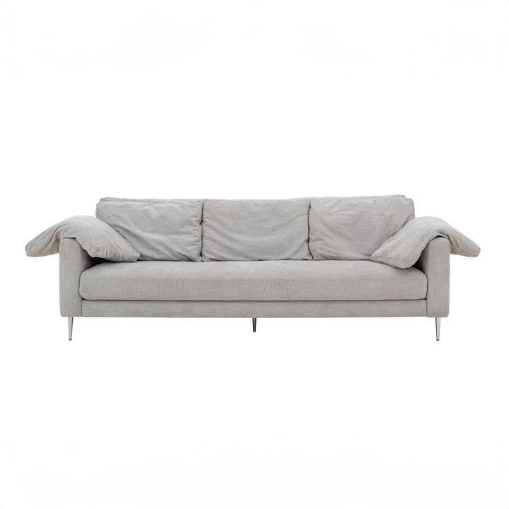 Vari 90" Textured Performance Velvet Lounge Sofa