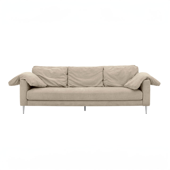 Vari 90" Textured Performance Velvet Lounge Sofa
