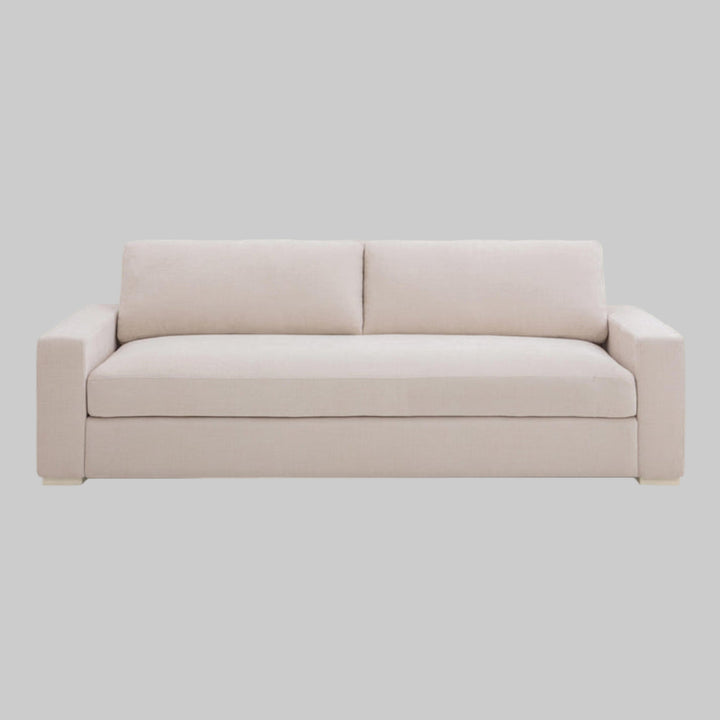 Beckham 96" Performance Chenille Sofa - Cream