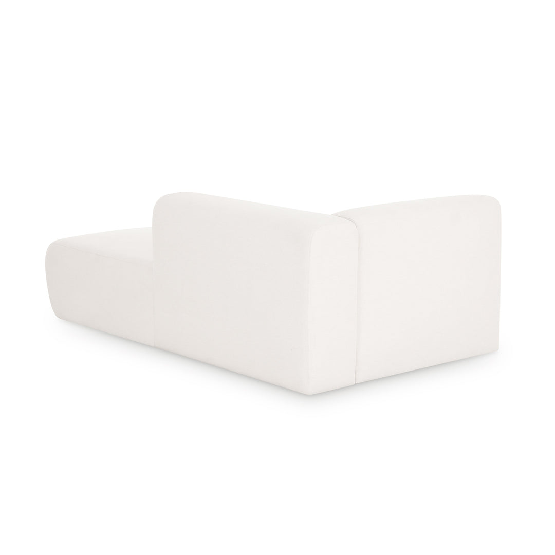 Tarra Cream Performance Chenille Modular Chaise