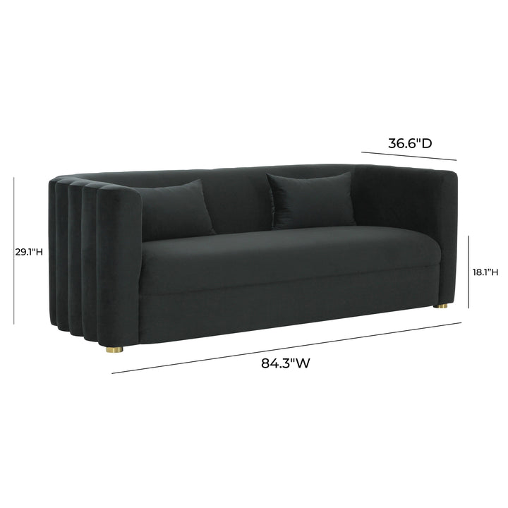 Callie 84" Performance Velvet Sofa