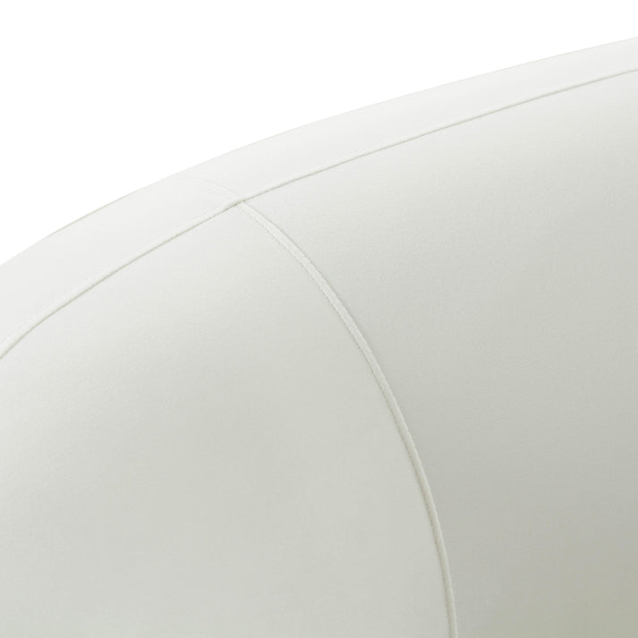 Kendall 90" Velvet Sofa - Cream