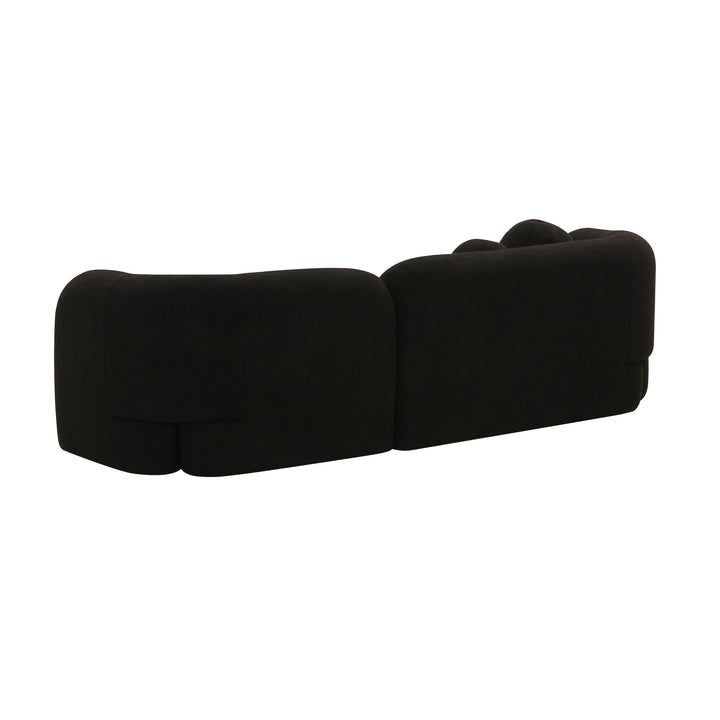 Amelie 91" Contract-Grade Faux Fur Sofa