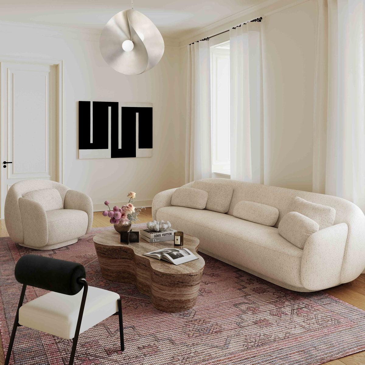 Misty 90" Performance Boucle Sofa
