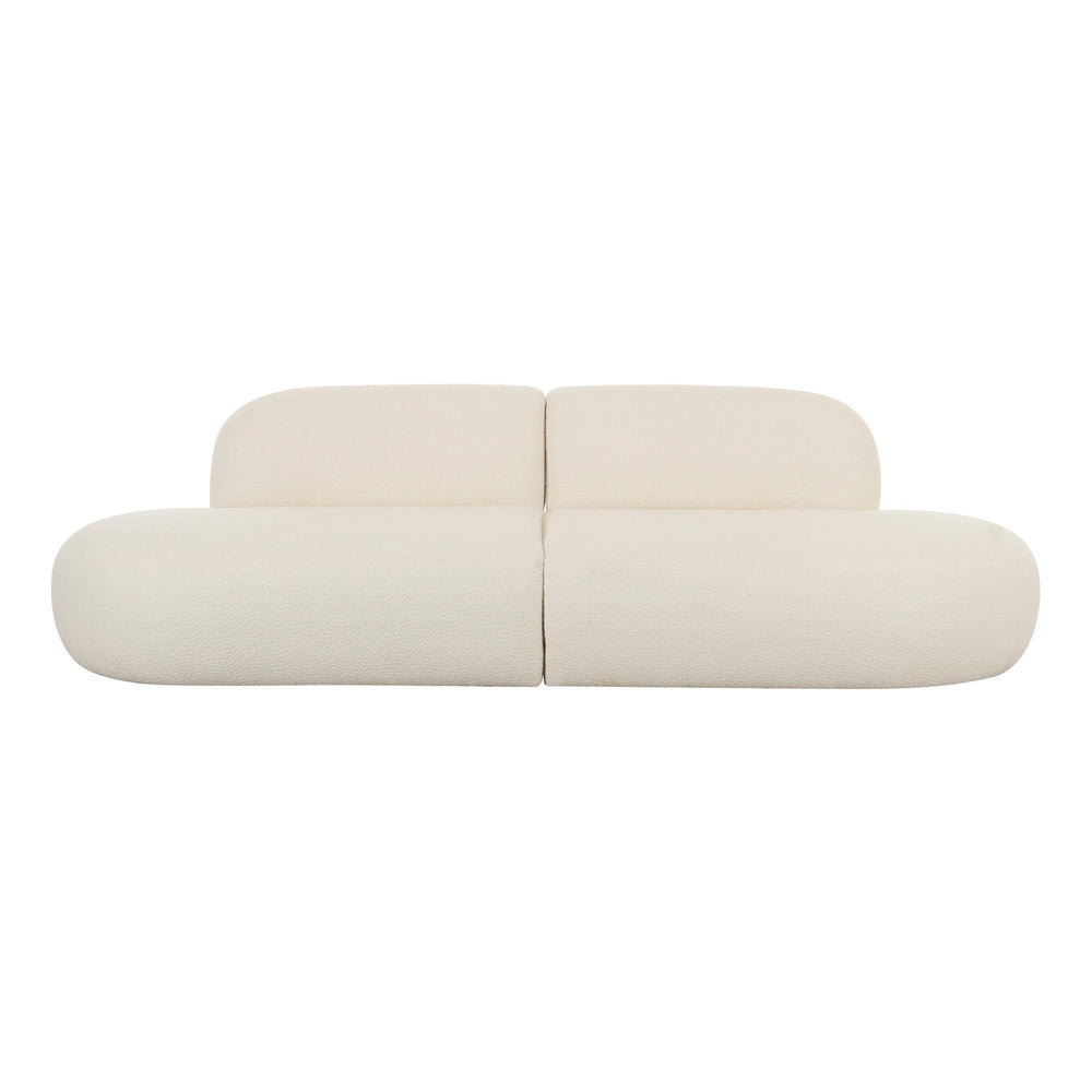 Broohah 94" Performance Fabric Sofa - Cream