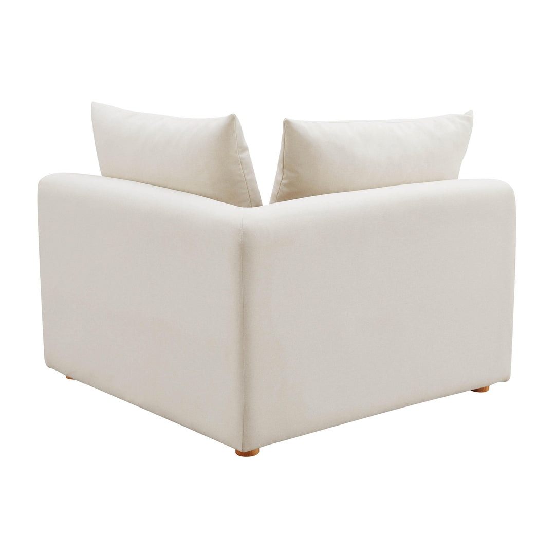 Hangover Cream Performance Linen Modular Corner Chair