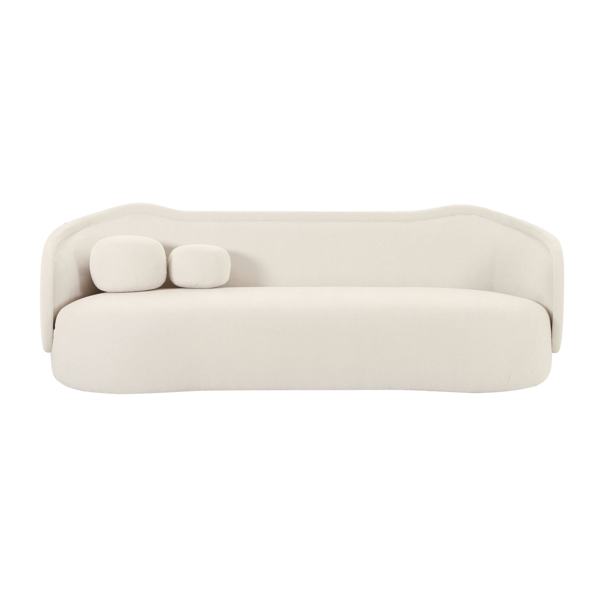 Circe 92.5" Performance Textured Velvet Sofa