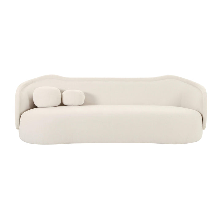 Circe 92.5" Performance Textured Velvet Sofa