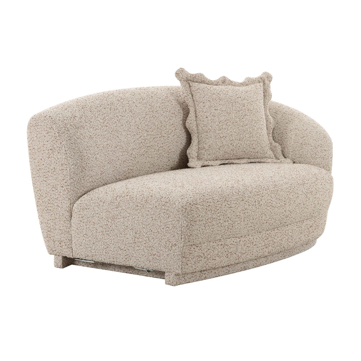 Marion 60" Two-Tone Textured Performance Boucle Loveseat